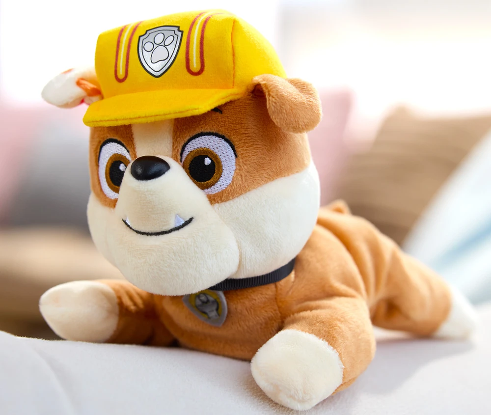 Paw Patrol Rubble GUND pliušinis žaislas minkštas mielas šuo 22 cm