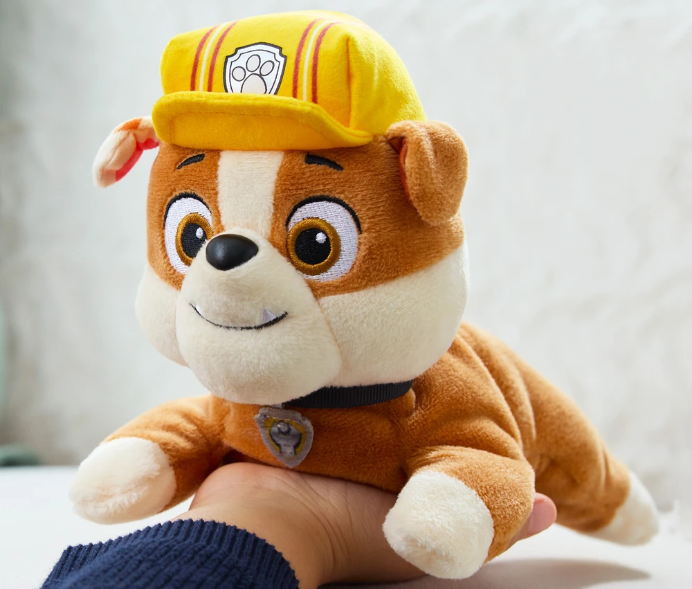 Paw Patrol Rubble GUND pliušinis žaislas minkštas mielas šuo 22 cm