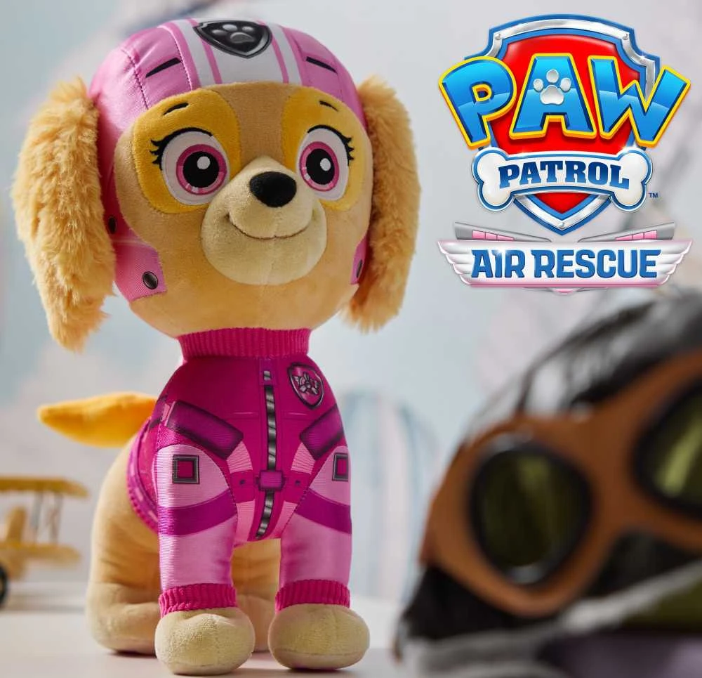 Spin Master PAW PATROL pliušinis žaislas Deluxe Air Rescue Plush, 6071652