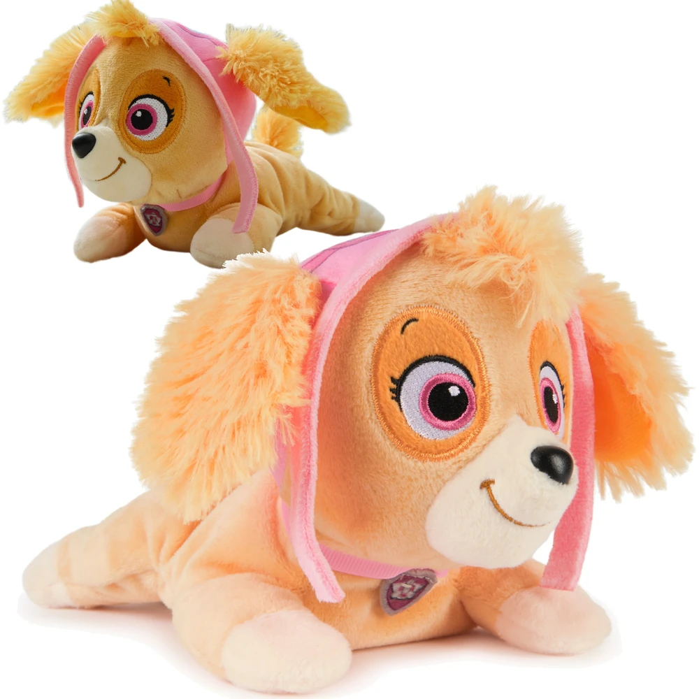 Spin Master Paw Patrol pliušinis žaislas ginklui ir antkakliui 20 cm - Skye