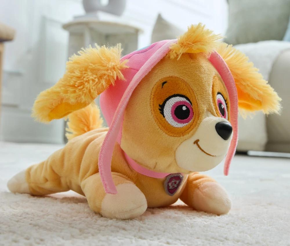 Spin Master Paw Patrol pliušinis žaislas ginklui ir antkakliui 20 cm - Skye
