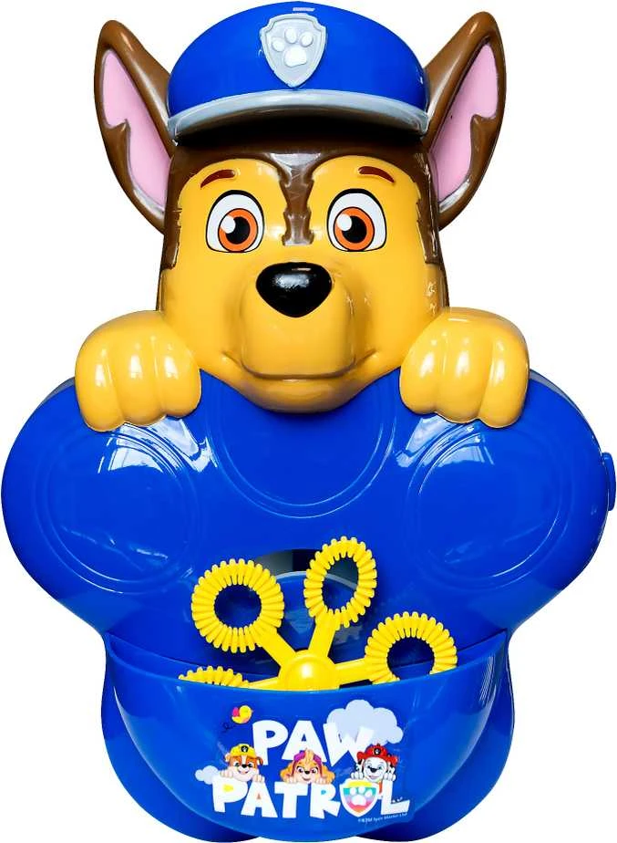 Burbulų aparatas su skysčio burbulų pistoletu + 100 ml skysčio Paw Patrol Chase