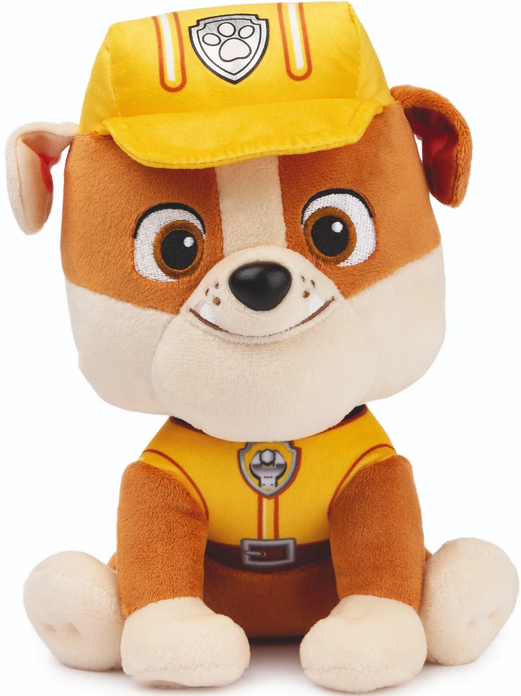 Spin Master Paw Patrol: Pliušiniai herojai 23 cm Rubble