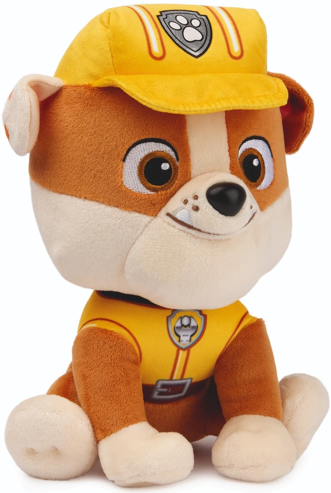 Spin Master Paw Patrol: Pliušiniai herojai 23 cm Rubble
