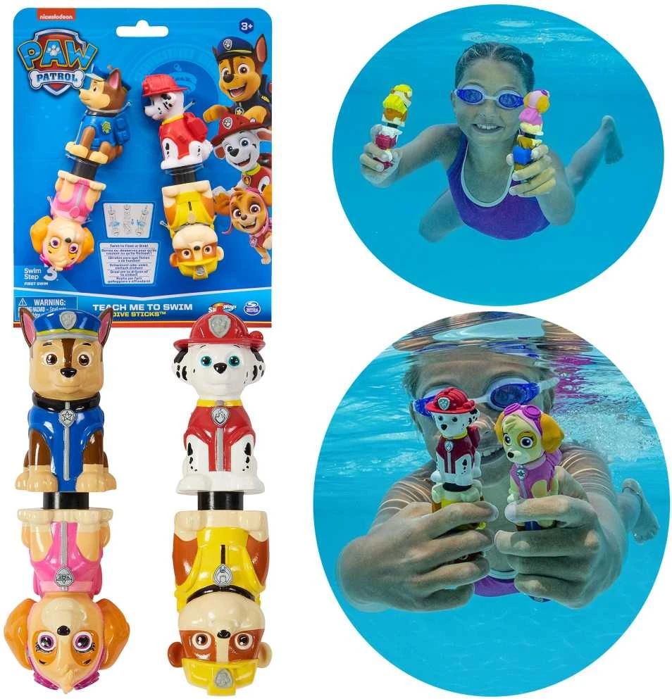 Spin Master Paw Patrol nardymo lazdos plaukimo rinkinys SwimWays