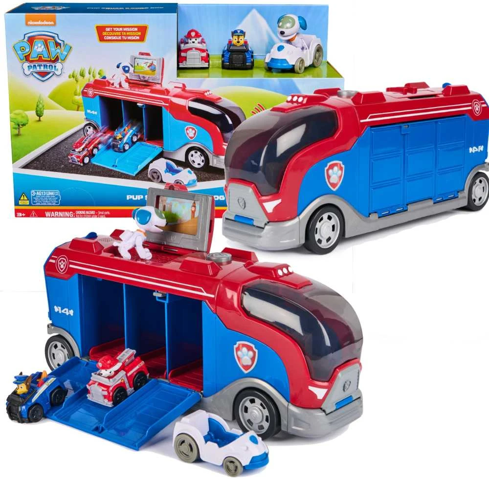 Spin Master Paw Patrol - žaislinių transporto priemonių rinkinys (6070313)