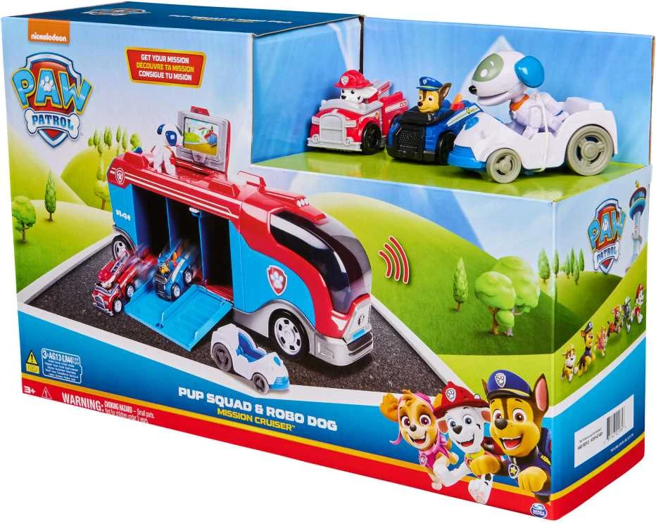 Spin Master Paw Patrol - žaislinių transporto priemonių rinkinys (6070313)