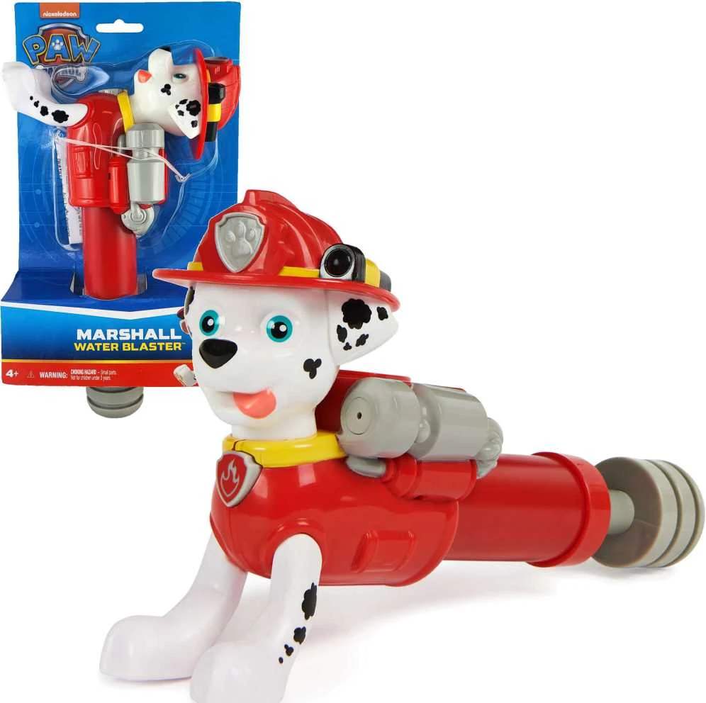 Paw Patrol vandens pistoletas Vandens paleidiklis Vandens siurblys Marshall Spin Master