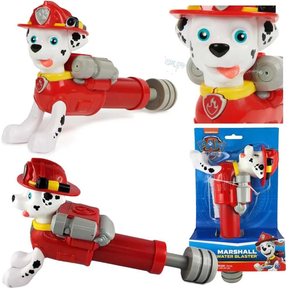 Paw Patrol vandens pistoletas Vandens paleidiklis Vandens siurblys Marshall Spin Master