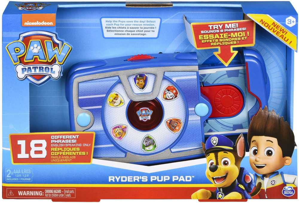 Spin Master Paw Patrol Ryder interaktyvi planšetė sukamasis 18 garsų