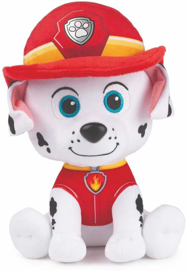 Spin Master PAW PATROL Pliušinis šuniukas-patrulis MARSHALL, 22cm