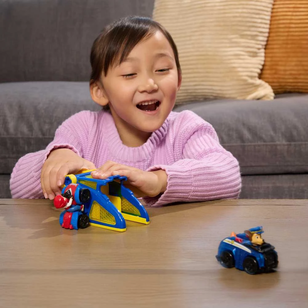 Spin Master Paw Patrol - Šuniukų būrio paleidimo priemonė - Chase (6074781)