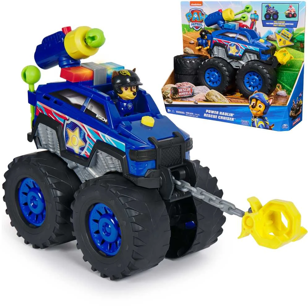 Žaislinė mašinėlė Spin Master PAW Patrol Rescue Wheels Power Haulin Cruiser 6070096