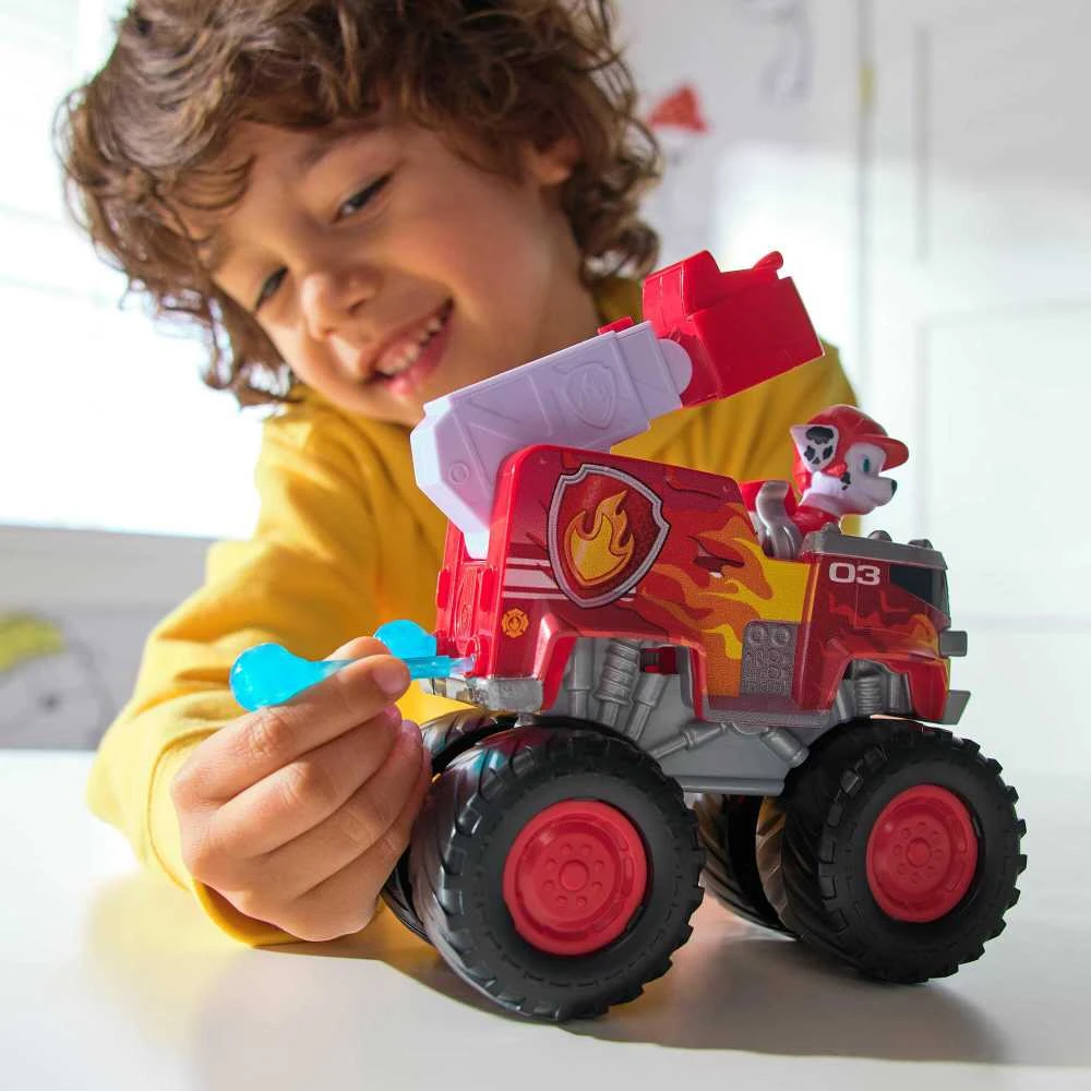 Žaislinė mašinėlė Spin Master Paw Patrol Rescue Wheels Themed Vehicles - Marshall