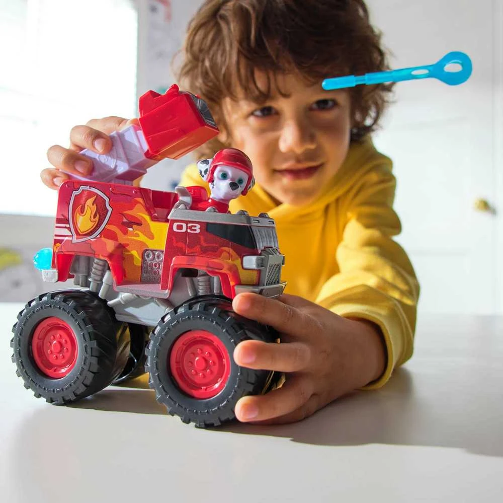 Žaislinė mašinėlė Spin Master Paw Patrol Rescue Wheels Themed Vehicles - Marshall