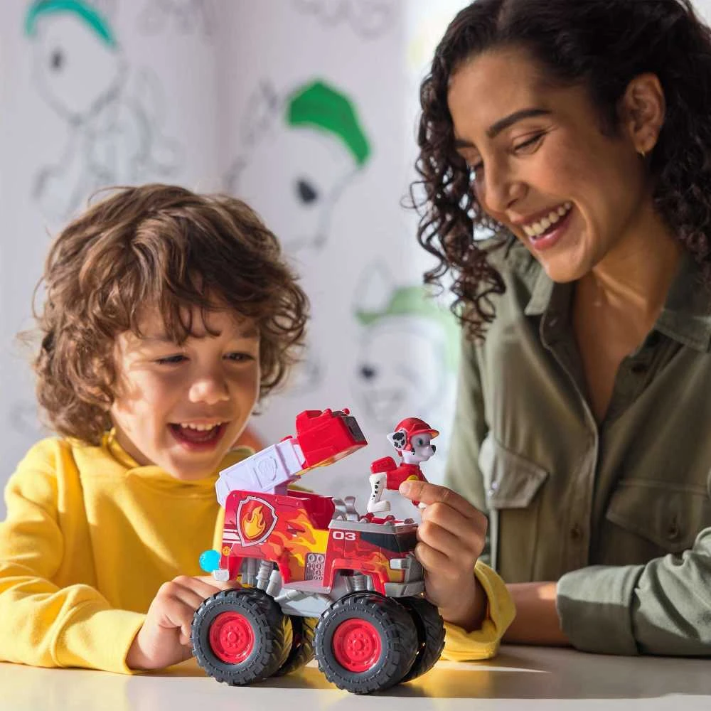 Žaislinė mašinėlė Spin Master Paw Patrol Rescue Wheels Themed Vehicles - Marshall