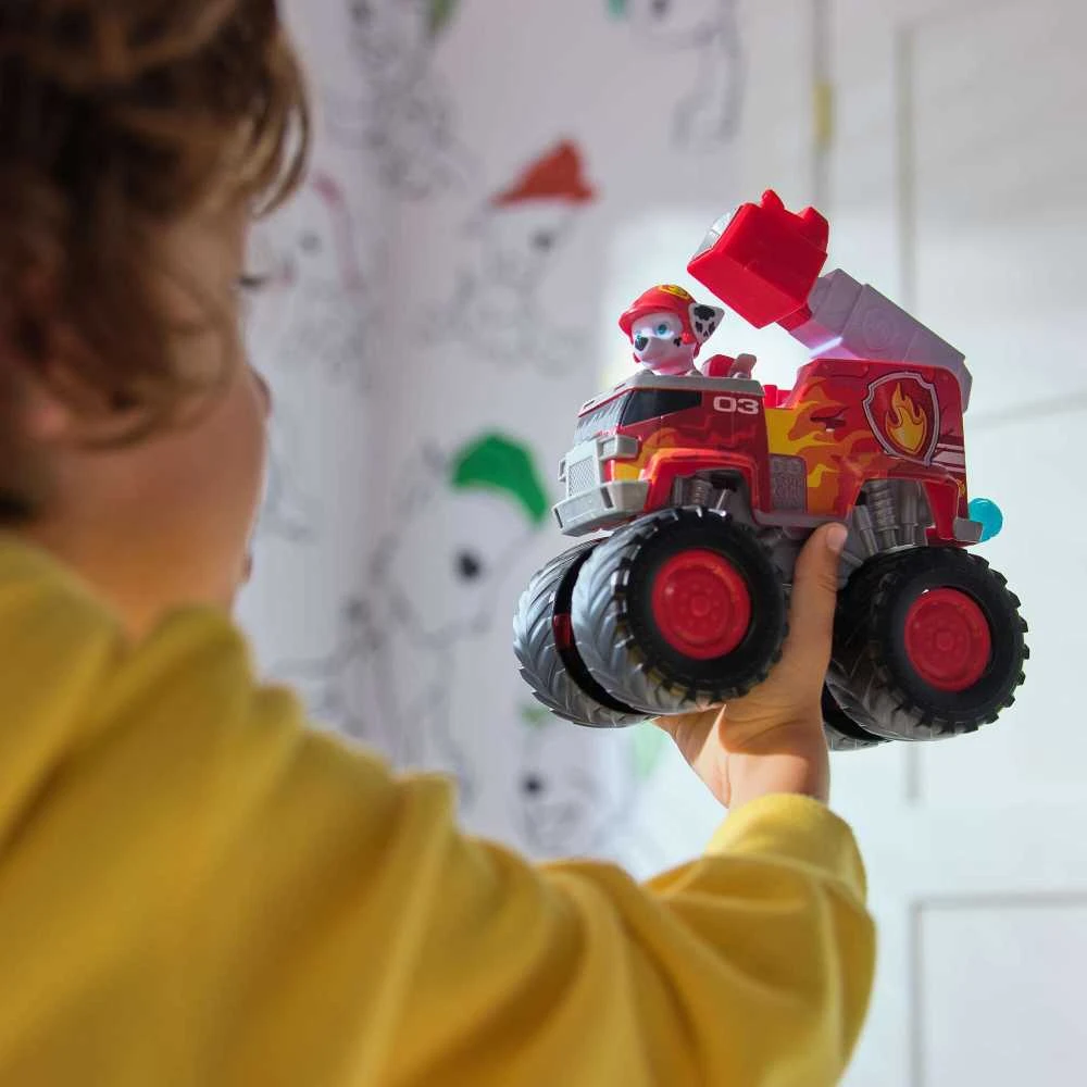 Žaislinė mašinėlė Spin Master Paw Patrol Rescue Wheels Themed Vehicles - Marshall