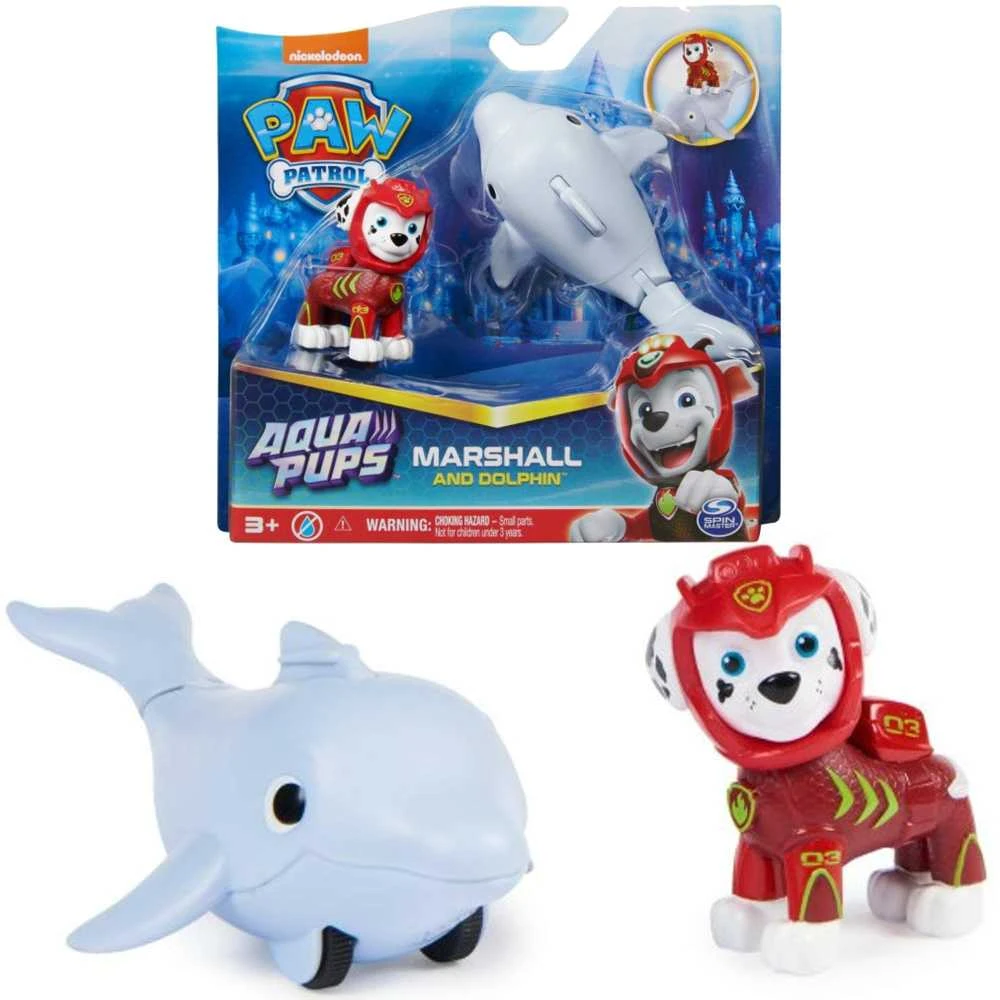 Spin Master PAW PATROL figūrėlė Aqua Hero Pups Marshall, 6066147