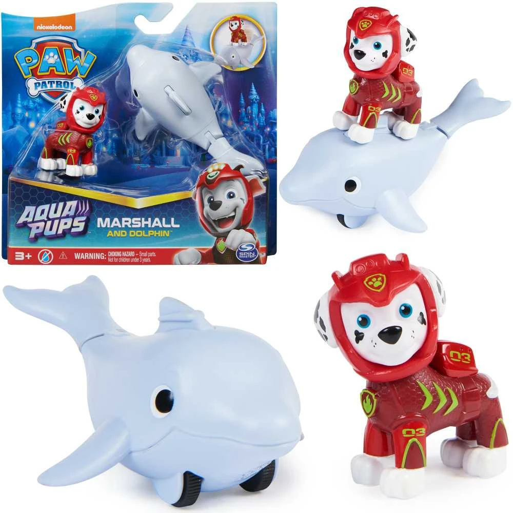 Spin Master PAW PATROL figūrėlė Aqua Hero Pups Marshall, 6066147