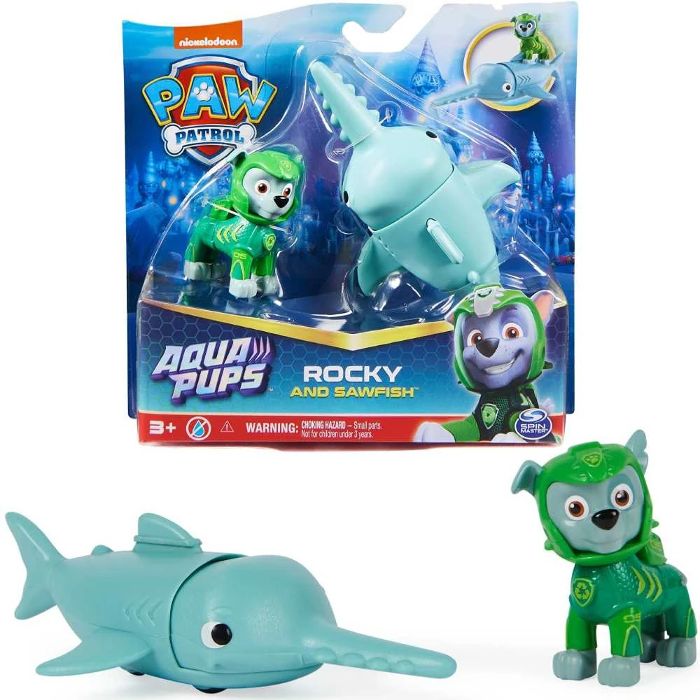 Ryhma Hau Spin Master PAW PATROL figūrėlė Aqua Hero Pups Rocky, 6066145