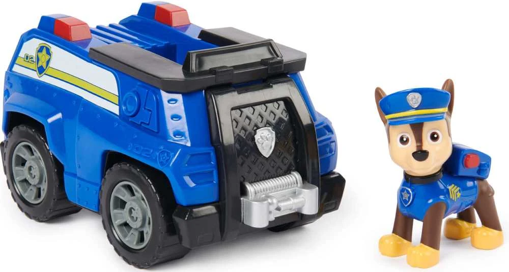 Spin Master Paw Patrol Rinkinio didelis patrulinis kateris 4 transporto priemonės su šviesos garsu Ryder, Chase, Marshall ir Skye