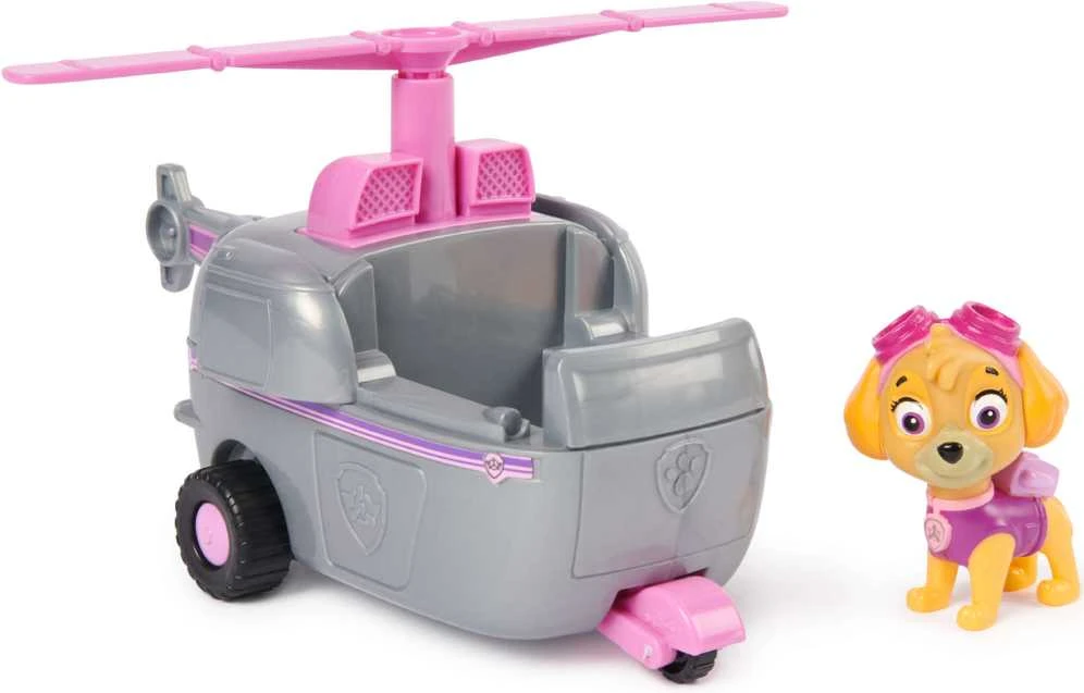 Spin Master Paw Patrol Rinkinio didelis patrulinis kateris 4 transporto priemonės su šviesos garsu Ryder, Chase, Marshall ir Skye
