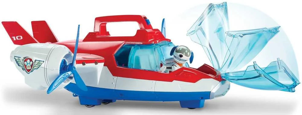 Paw Patrol lėktuvas Patrol reaktyvinis lėktuvas 38 cm + Robodog figūrėlė