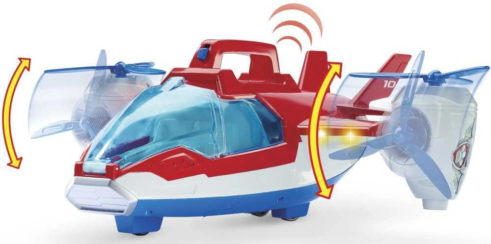 Paw Patrol lėktuvas Patrol reaktyvinis lėktuvas 38 cm + Robodog figūrėlė