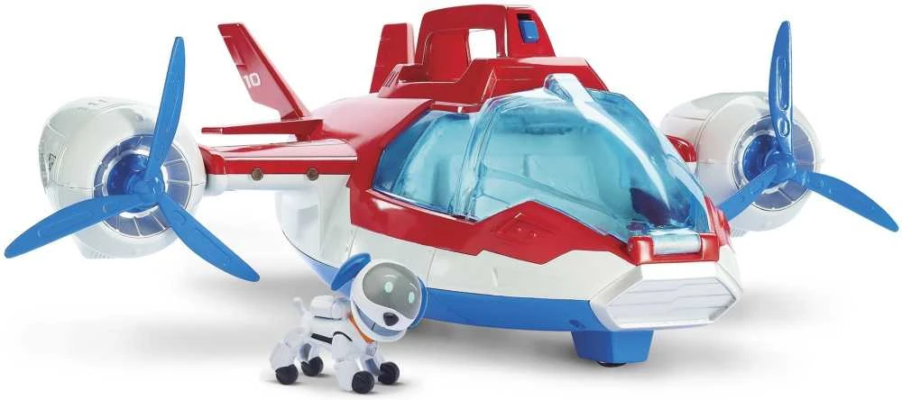 Paw Patrol lėktuvas Patrol reaktyvinis lėktuvas 38 cm + Robodog figūrėlė