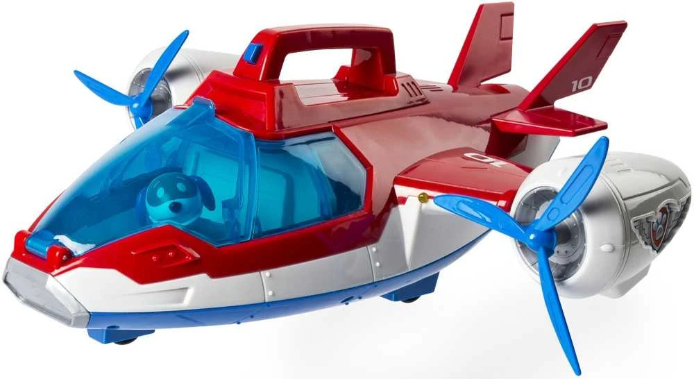 Paw Patrol lėktuvas Patrol reaktyvinis lėktuvas 38 cm + Robodog figūrėlė