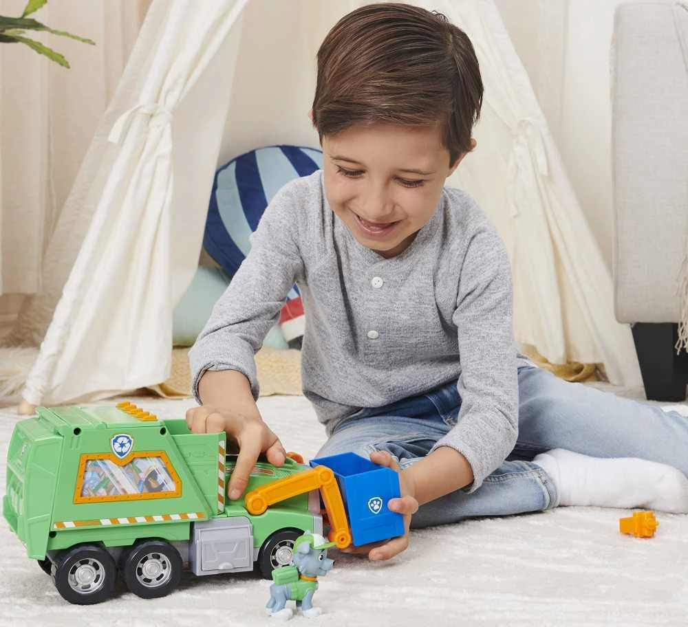Spin Master PAW PATROL sunkvežimis Rocky Re-Use, 6060259