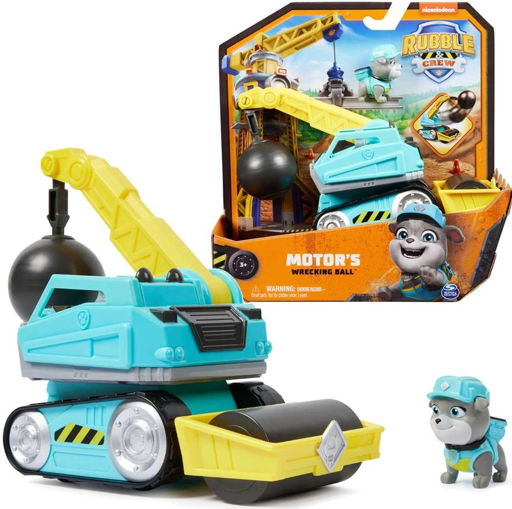 Žaislinė mašinėlė Spin Master Paw Patrol Rubble & Crew 6069659