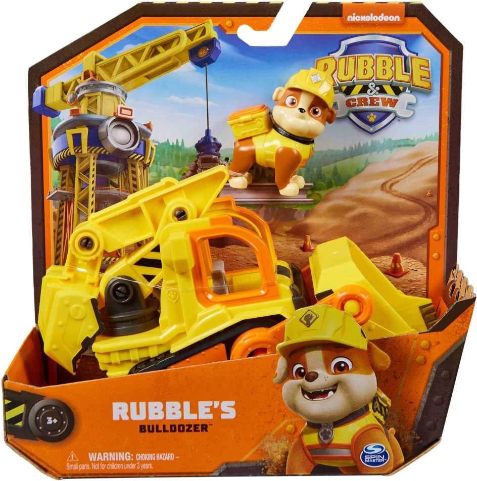Žaislinis buldozeris Spin Master Paw Patrol Rubble & Crew 6066511