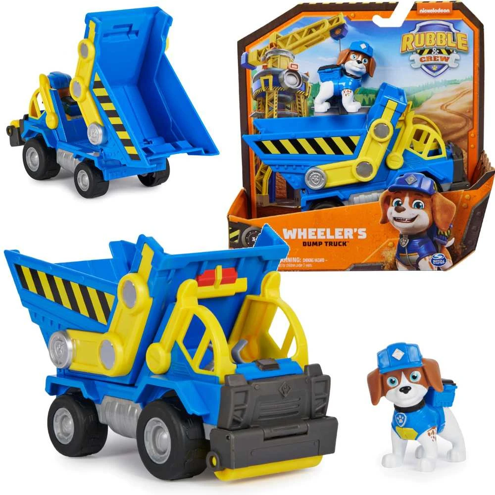 Žaislinė mašinėlė Spin Master Paw Patrol Rubble & Crew 6066528