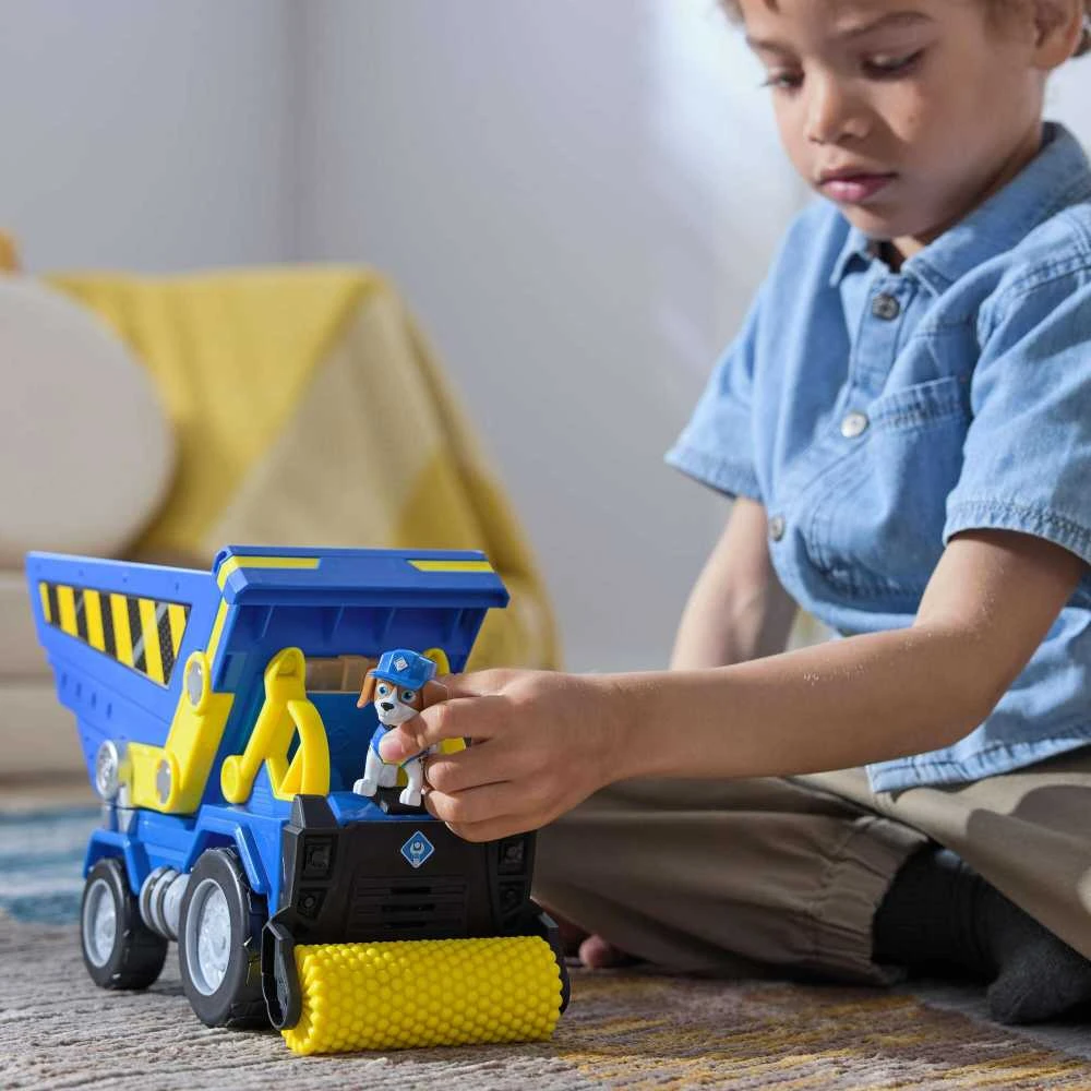 RUBBLE & CREW statybinė transporto priemonė Wheeler‘s Bark Yard Deluxe Dump Truck, 6070126