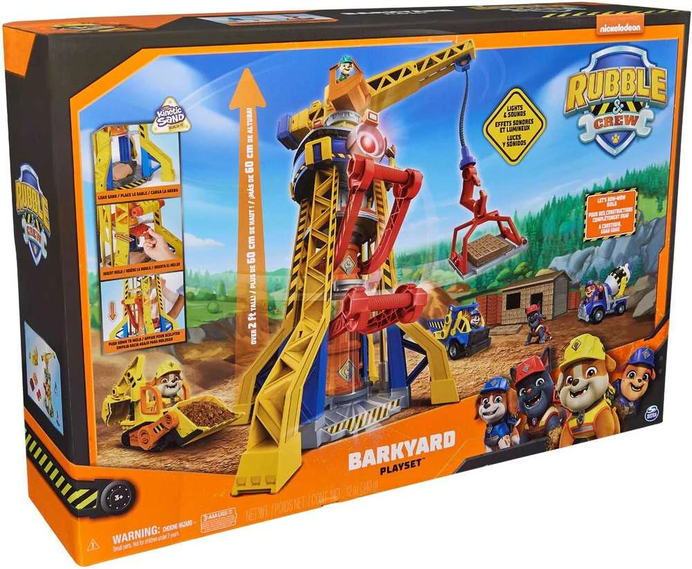 Žaidimų rinkinys Spin Master - Rubble & Crew - Barkyard Playset
