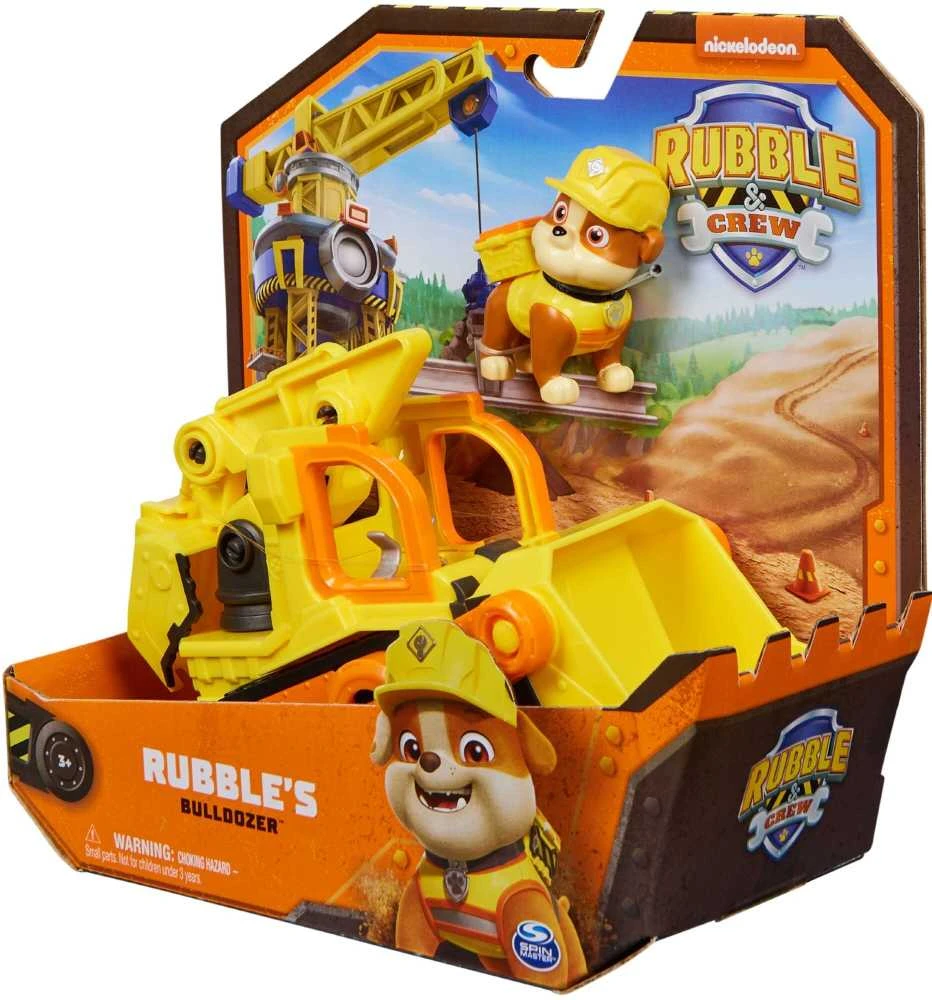Žaislinis buldozeris Spin Master Paw Patrol Rubble & Crew 6066511