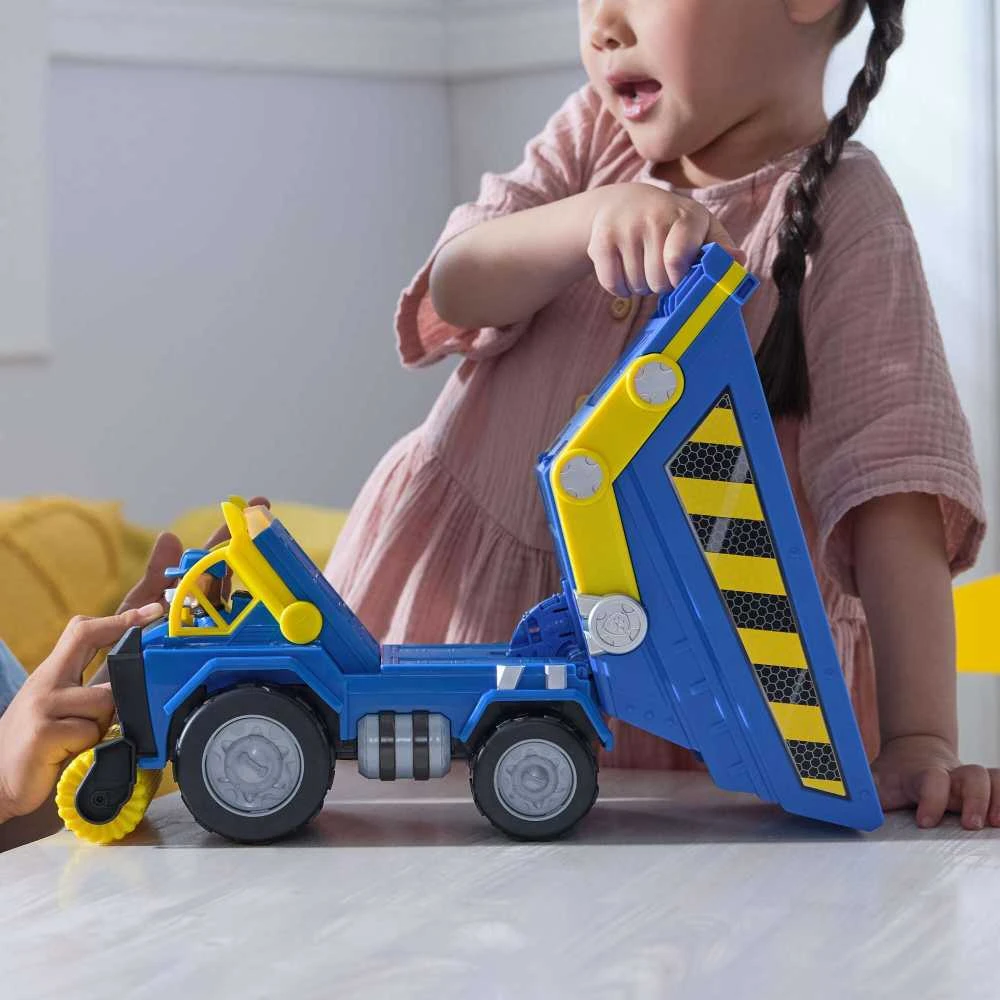 RUBBLE & CREW statybinė transporto priemonė Wheeler‘s Bark Yard Deluxe Dump Truck, 6070126