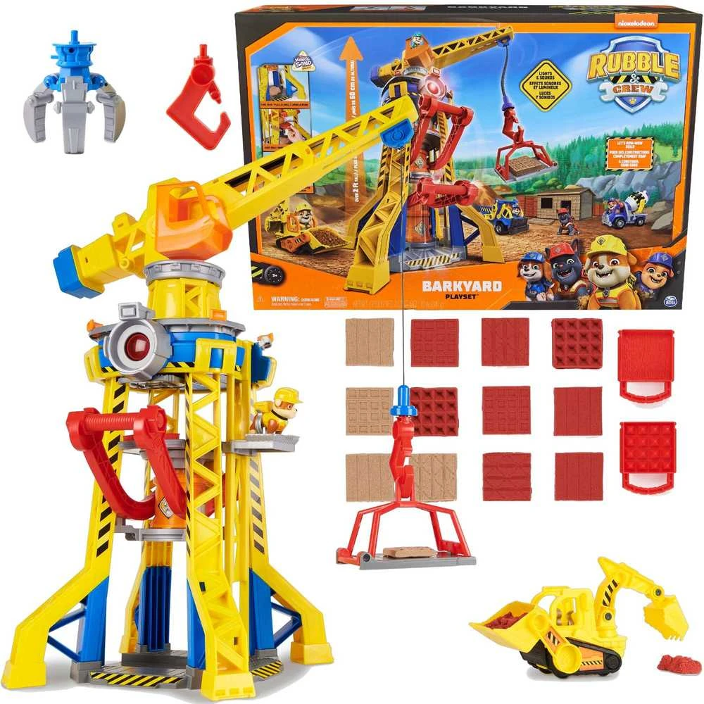 Žaidimų rinkinys Spin Master - Rubble & Crew - Barkyard Playset