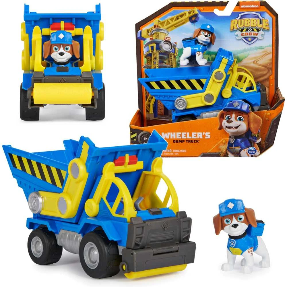 Žaislinė mašinėlė Spin Master Paw Patrol Rubble & Crew 6066528
