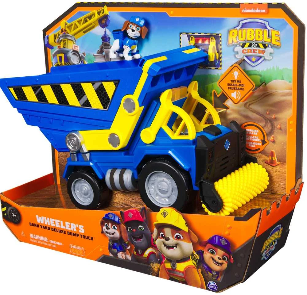 Žaislinė mašinėlė Spin Master Paw Patrol Rubble & Crew 6066528