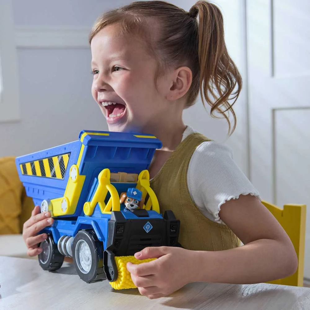 RUBBLE & CREW statybinė transporto priemonė Wheeler‘s Bark Yard Deluxe Dump Truck, 6070126