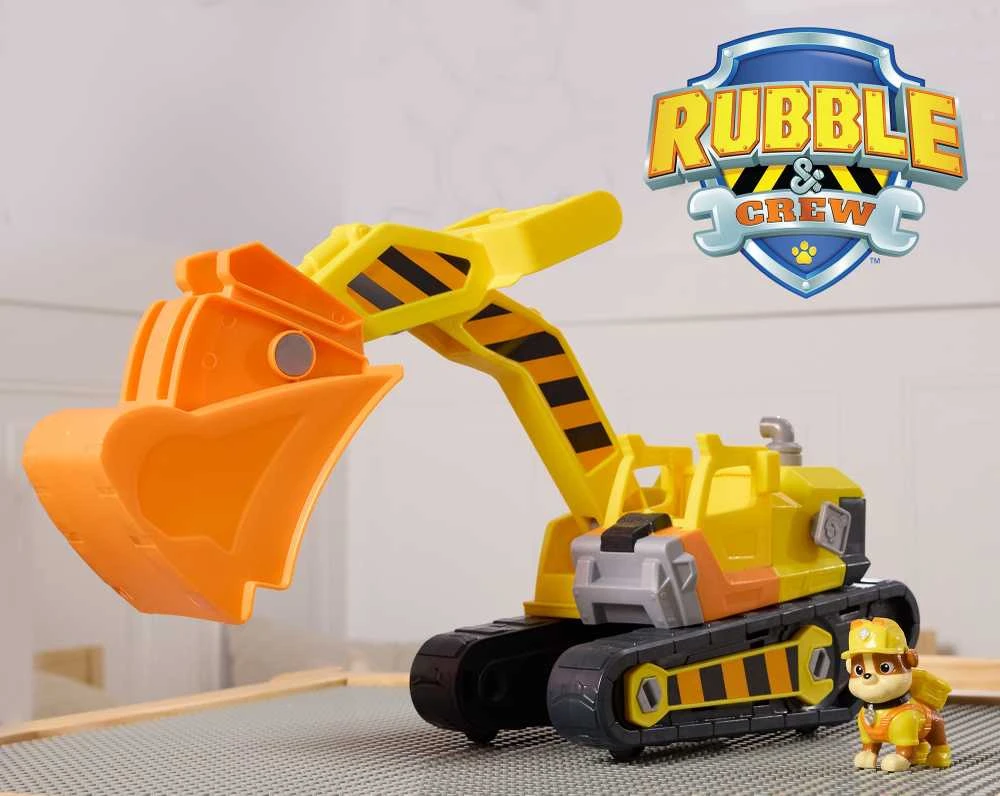Spin Master Rubble And Crew RUBBLE & CREW statybinė transporto priemonė Ultimate Tool Buldozer, 6073297