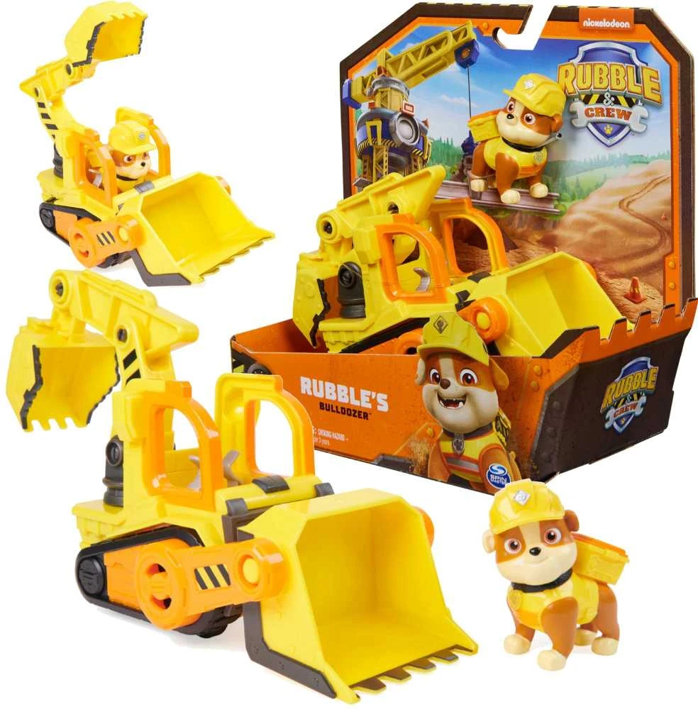 Žaislinis buldozeris Spin Master Paw Patrol Rubble & Crew 6066511