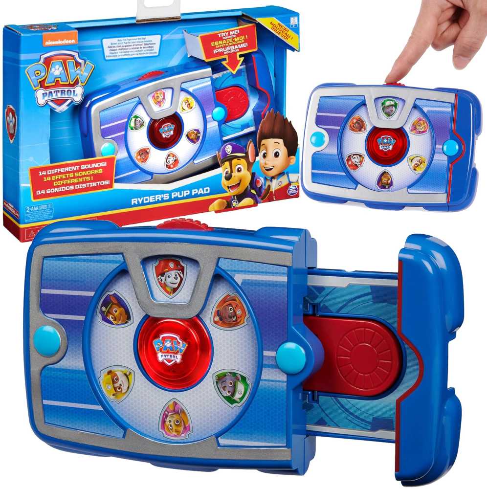 Psi Patrol Interaktyvus Planšetė Rydera Z Dźwiękami Ryder Pad Spin Master