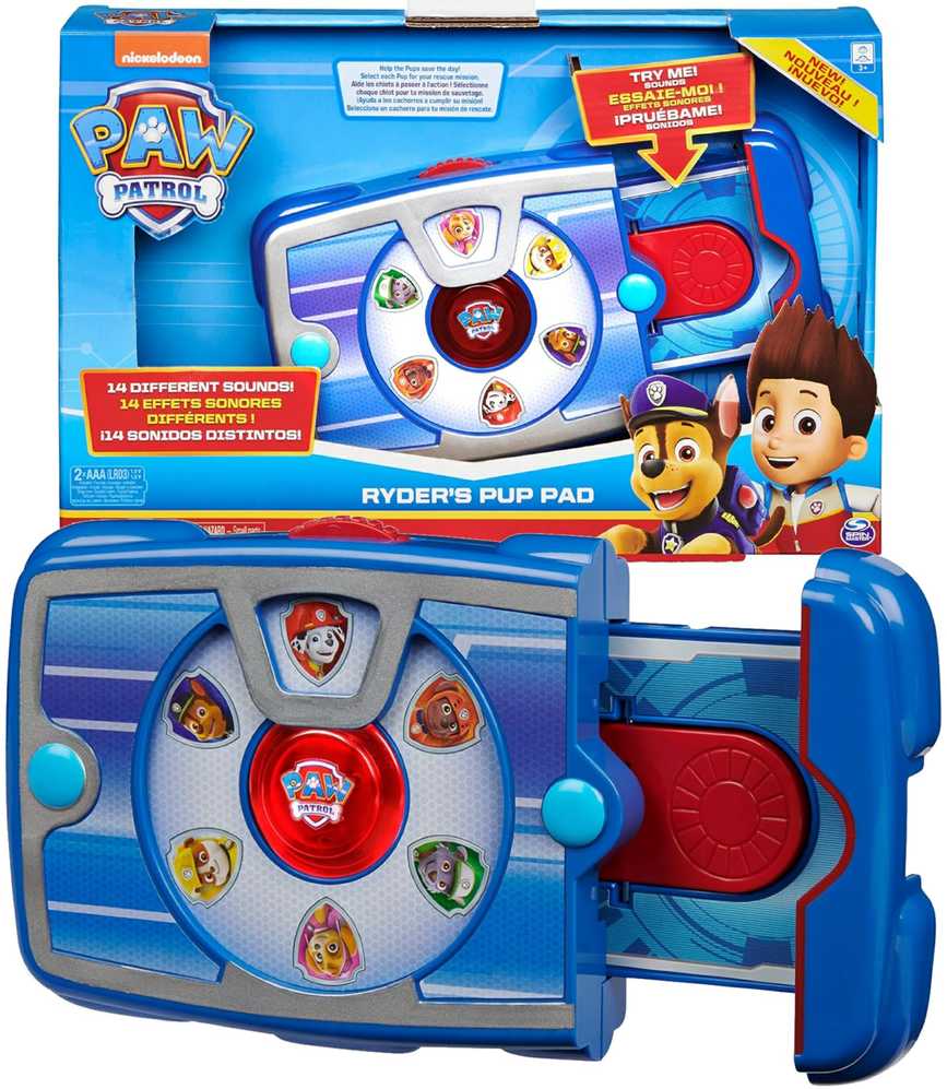 Psi Patrol Interaktyvus Planšetė Rydera Z Dźwiękami Ryder Pad Spin Master