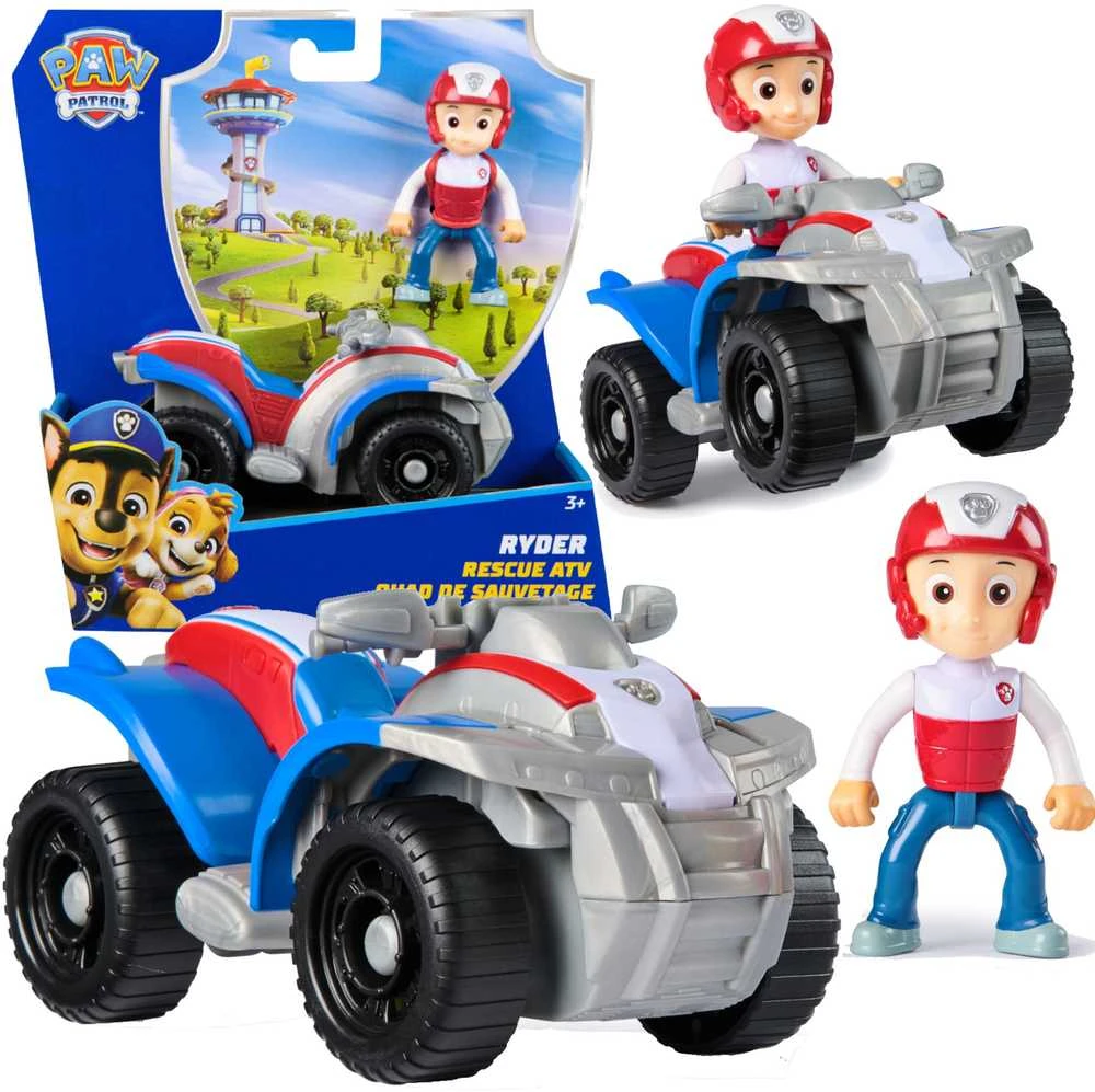 Spin Master Paw_Patrol Žaislinis automob Paw Patrol BASIC VEHICLES RYDER 6069067