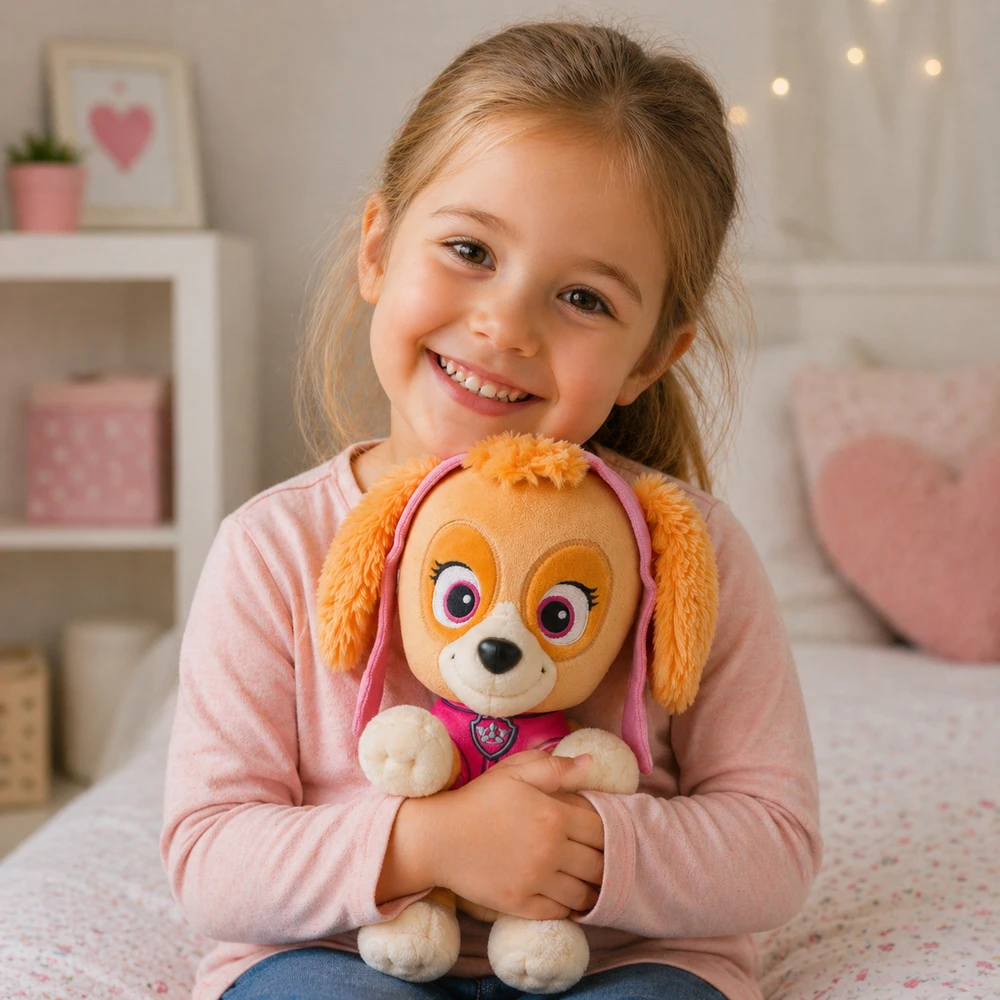 PAW PATROL Pliušinis šuniukas SKYE, 22 cm