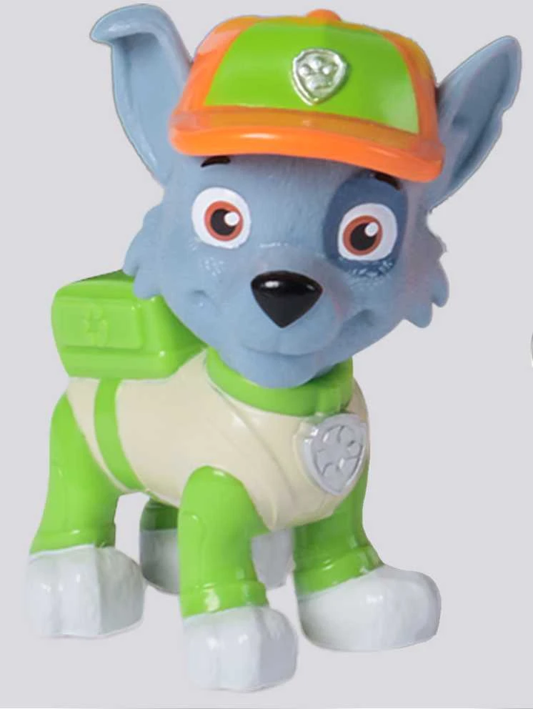 Psi Patrol Rocky Važiuoklė Śmieciarka Recyklingowa + Figūrėlė