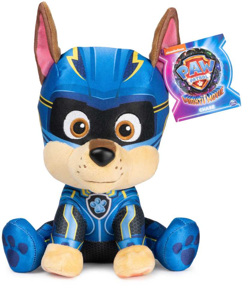 Spin Master Psi Patrol Maskotka Chase pluszak The Mighty Movie Wielki Film 23 cm
